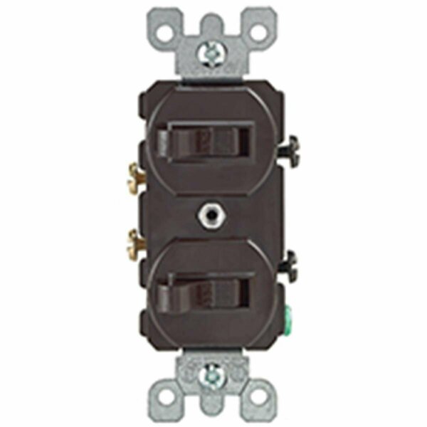 Gorgeousglow Switch Double 1P Brown S00-05224-02S GO109912
